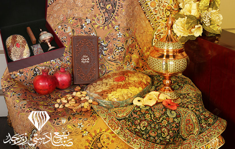 هدیه شب یلدا صنایع دستی سوغات مادرجون