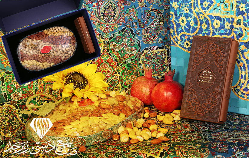 هدیه شب یلدا صنایع دستی سوغات مادرجون